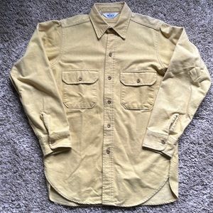 Woolrich heavy chamois shirt